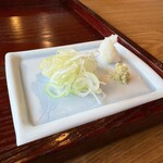 手打ち蕎麦　いよ翁 - 薬味は要らなんだ…