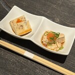 魚菜家 - 前菜2種盛り