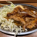 幸せの叉焼生姜焼き肉 - チャーシュー生姜焼き肉（1枚）