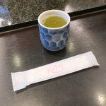手打ちそば みどり - 着席時の様子