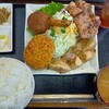 わ楽 - 料理写真:肉の日プレート定食