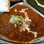 ジェニス - 日替わりカレー　オクラ･ジャガイモ･チキンのカレー