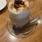 カフェ アクイーユ - ［2025年10月］まろんタルトミルクティー