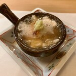 ひろ作 - 鰻と湯葉の小鍋さんでーす。②