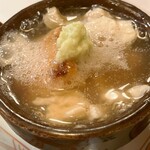 ひろ作 - 鰻と湯葉の小鍋さんでーす。③