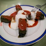 トルコ料理ボスボラスハサン - 葡萄の葉のピラフ詰め 950円