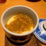 すしやのたい悟 - このわたの茶碗蒸し