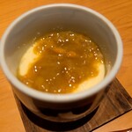 すしやのたい悟 - このわた茶碗蒸しのアップ