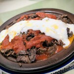 トルコ料理ボスボラスハサン - イスカンデル（牛肉のトマトソース）1,890円　宇宙戦艦ヤマトが向かいそうと思うのは私だけ?