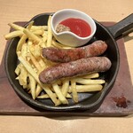 個室ダイニング 楽蔵 宇都宮池上店 - 粗挽きバジルソーセージ