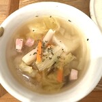 カフェプラスケーキ ククー - スープ