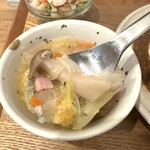 カフェプラスケーキ ククー - 具沢山スープ