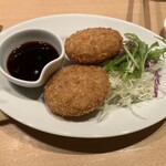 個室ダイニング 楽蔵 - 特製もんじゃコロッケ