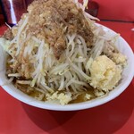 ラーメン二郎 - 料理写真:つけ味ラーメン 1000円！ 野菜増しまし、にんにくまし、脂増しまし！
