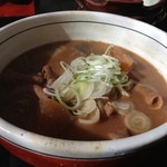 うどん市 - もつ煮込み