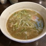 らーめん 紬麦 - 塩つけ麺のスープ