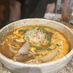 炭火焼肉ホルモンさわいし - 旨辛ユッケジャンラーメン