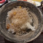 お料理 佐藤 - ちりめんじゃこご飯2杯目