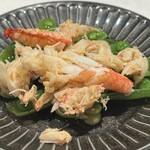 すし処 みや澤 - 毛蟹サラダ