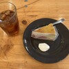 ル シミキ - フランボワーズピスタチオチーズケーキ748円　　　アイスティー550円