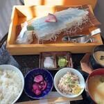 博多前炉ばた一承 - イカ活き造り御膳