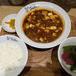 れんげ食堂 Toshu - 料理写真:マーボー豆腐定食(ご飯小盛)