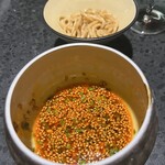 イチリン ハナレ - 丹波高坂地鶏　につける餃子、からの麺◎