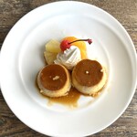 アトミック・カフェ - 自家製プリン（Wプリン）