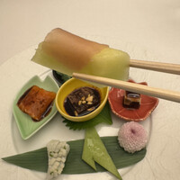 フカヒレ専門店 銀座七芳 - 生ハムメロン