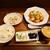ギフ屋 - 料理写真:焼き魚が「売り切れ」と話されたので

もう一つ、気になっていた

●本日のランチ　600円

主菜　:　ピリ辛マーボトーフ　

副菜　:　おから

を選択注文してみた