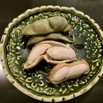 紀尾井町 南かわ - 茹で落花生