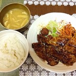 ビック鯛はのぼる - 豚ロース生姜焼き（小）＠６５０円（税込）