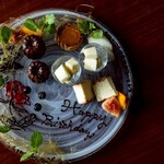 Bonne chance! M - 記念日デザートプレート