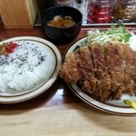 馬場南海 - ロースカツ定食