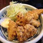 讃岐うどん　雅流 - 鶏天定食の鶏天