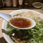 たかばしラーメン - スープリフト\(//∇//)\