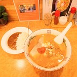 らぁめん 一福 - ■ 味噌ぴりか、1,080円
      ■ ミニカレー、280円