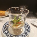 ガストロテカ ビメンディ - サンマのマリネと焼き茄子のムース