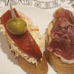 ガストロテカ ビメンディ - おまかせピンチョス2種