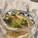 ガストロテカ ビメンディ - サンマのマリネと焼き茄子のムース