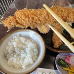 KITCHEN HEIGHTS - 海老フライ、箸上げ