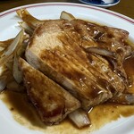 自由軒 - 肉ライス