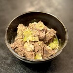 明月苑 - タンスジのネギ塩和え