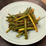 明月苑 - ネギサラダ