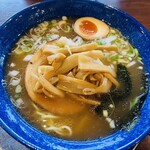 麺屋 一本気 - ラーメン、メンマトッピング