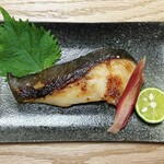 京都一の傳 本店  - 蔵みそ漬 銀だら、調理後、真上から！