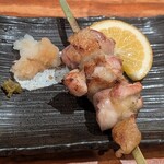 炭火焼鳥正ざわ - 軍鶏大串もも