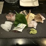 博多味処 灯 - 刺身盛り合わせ¥1200