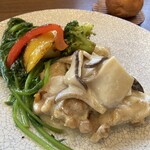 Le repas - メイン鶏肉