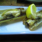 大甚 - マテ貝はプリッとしていて濃厚な味わい